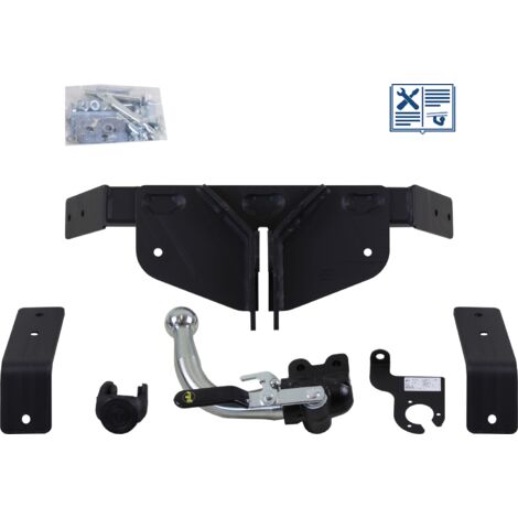 Attelage - Daihatsu CUORE VII - 12/06-12/99 - rotule démontable - GDW - Faisceau universel 7 broches