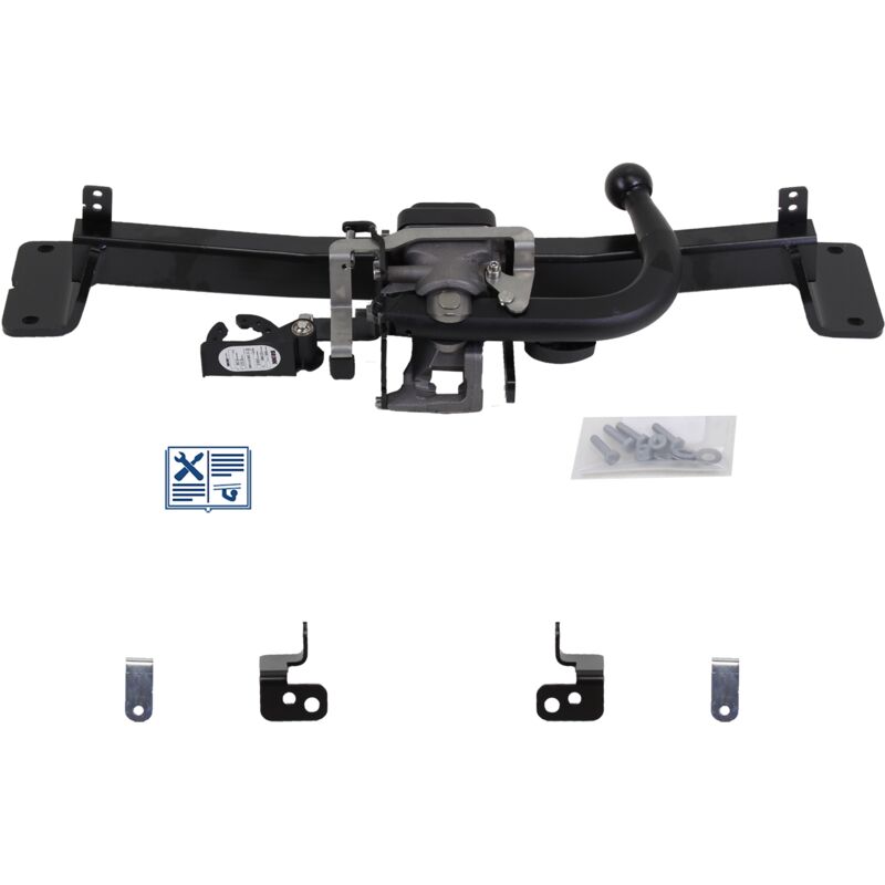 Rameder - Attelage escamotable Brink + faisceau Trail-Tec universel 7 broches - bmw X3