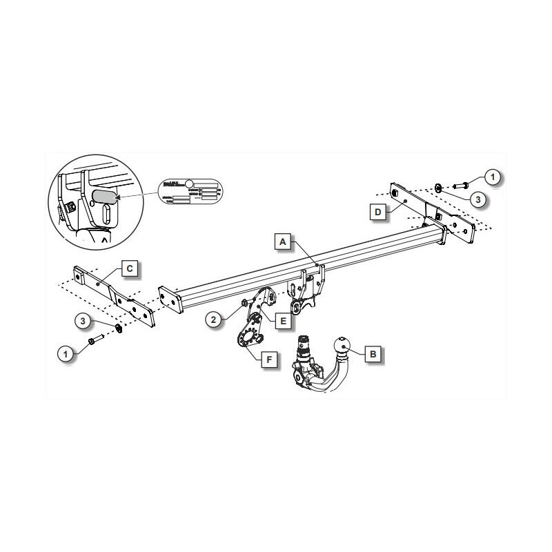 Attelage Ford Fiesta (07/17-) RDSOV