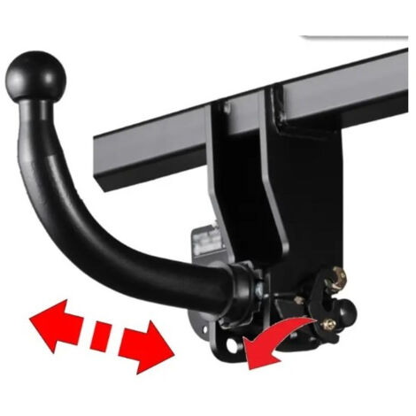 Attelage Fourgon Ford Transit Custom Dep07.2023 Boule Démontable Col De Cygne - Antarion