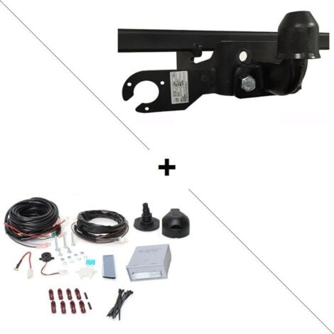 Attelage Iveco Daily 35C / 40C / 50C (Plateau 07/14-) Standard + faisceau universel 7 broches + boitier électronique