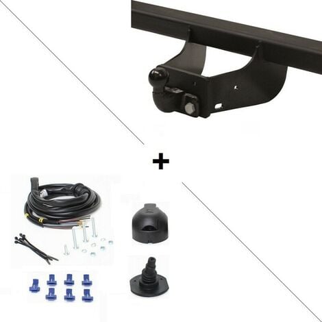 Attelage Iveco Daily Plateau 35C/40C/45C/50C (05/99-10/06) Standard + faisceau universel 7 broches