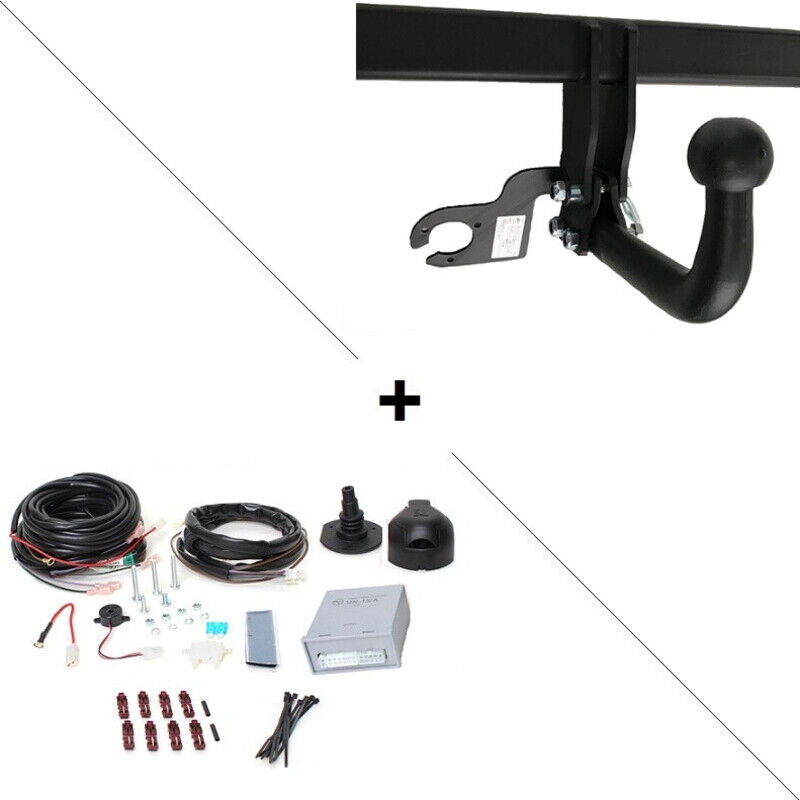 KIA - Attelage Sportage (02/16-06/18) Col de cygne + faisceau universel 7 broches + boitier électronique