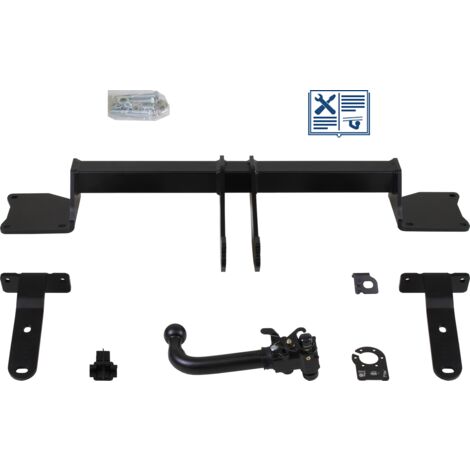 Attelage - Land Rover RANGE ROVER EVOQUE - 05/15-12/19 - rotule démontable - AUTO-HAK - Faisceau spécifique 7 broches