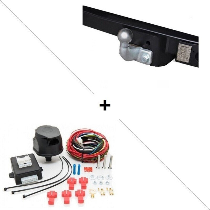 Attelage Master Traction Roues simples sans marchepied (02/10-) Standard + faisceau universel 7 broches + boitier électronique