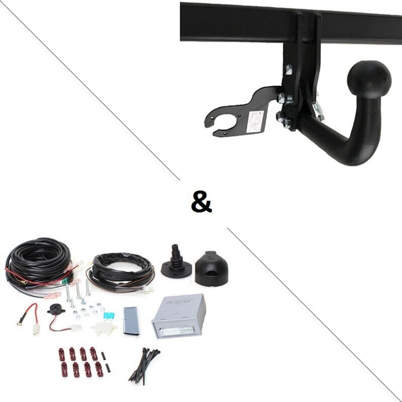 Attelage Opel Combo E L1 y compris Combo Life L1 (07/18-) Col de cygne + faisceau universel 7 broches + boitier électronique