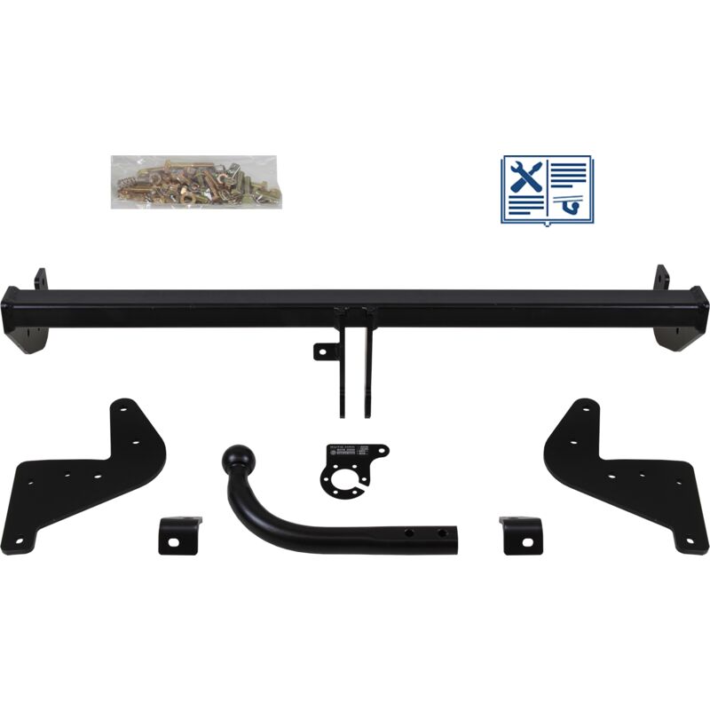 Rameder - Attelage col de cygne auto-hak + faisceau Trail-Tec universel 7 broches - peugeot 2008 i