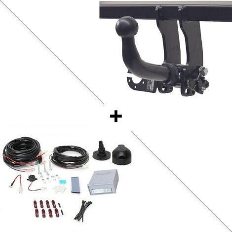 Attelage Peugeot Expert III (05/16-) RDSOH + faisceau universel 7 broches + boitier électronique
