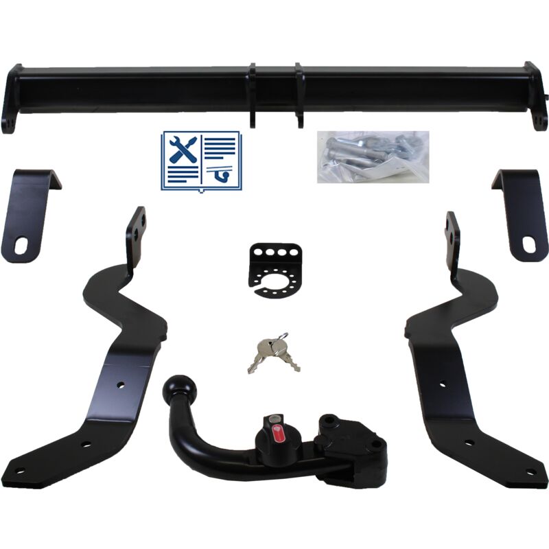 Rameder - Attelage - Peugeot partner Camionnette/Monospace - 07/21-12/99 - rotule démontable - Oris - Faisceau universel 7 broches