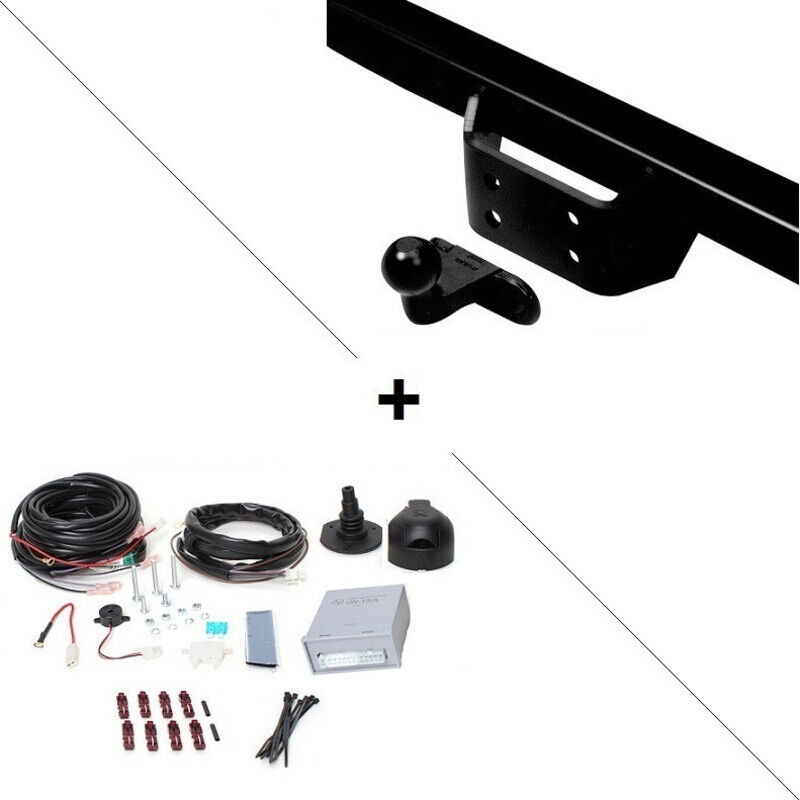 Attelage Peugeot Rifter Court (07/18-) Standard + faisceau universel 7 broches + boitier électronique