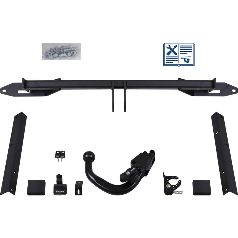 Rameder - Attelage rotule démontable Brink + faisceau Trail-Tec spécifique 7 broches - chevrolet orlando