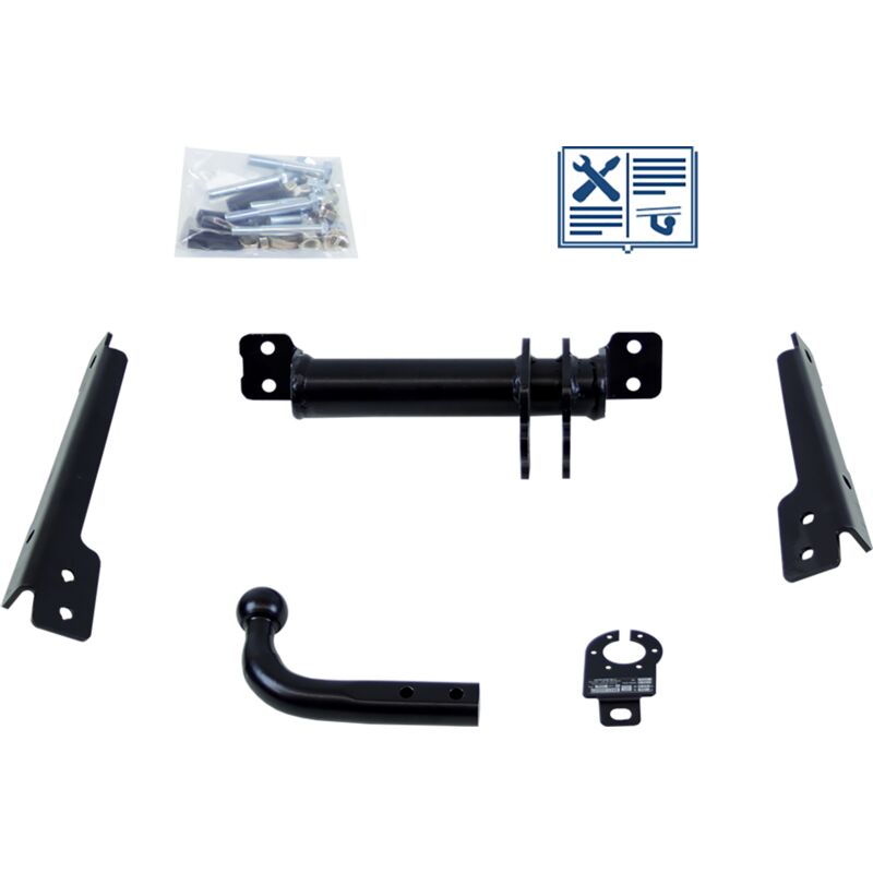 Attelage - Citroën ax (za-) - 04/93-10/96 - col de cygne - auto-hak - Faisceau universel 7 broches