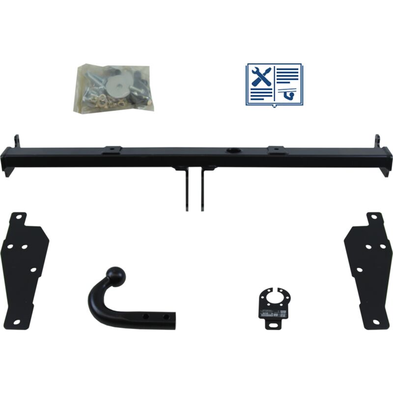 Rameder - Attelage col de cygne auto-hak + faisceau Trail-Tec universel 7 broches - citroën C15 Camionnette/Monospace