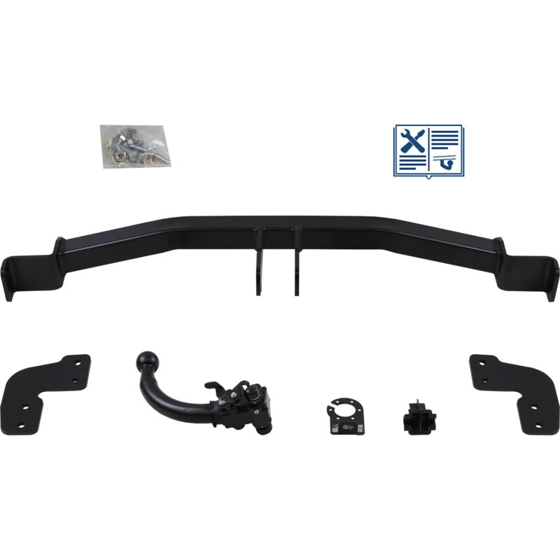 Rameder - Attelage - Citroën C2 - 10/06-12/09 - rotule démontable - auto-hak - Faisceau universel 7 broches