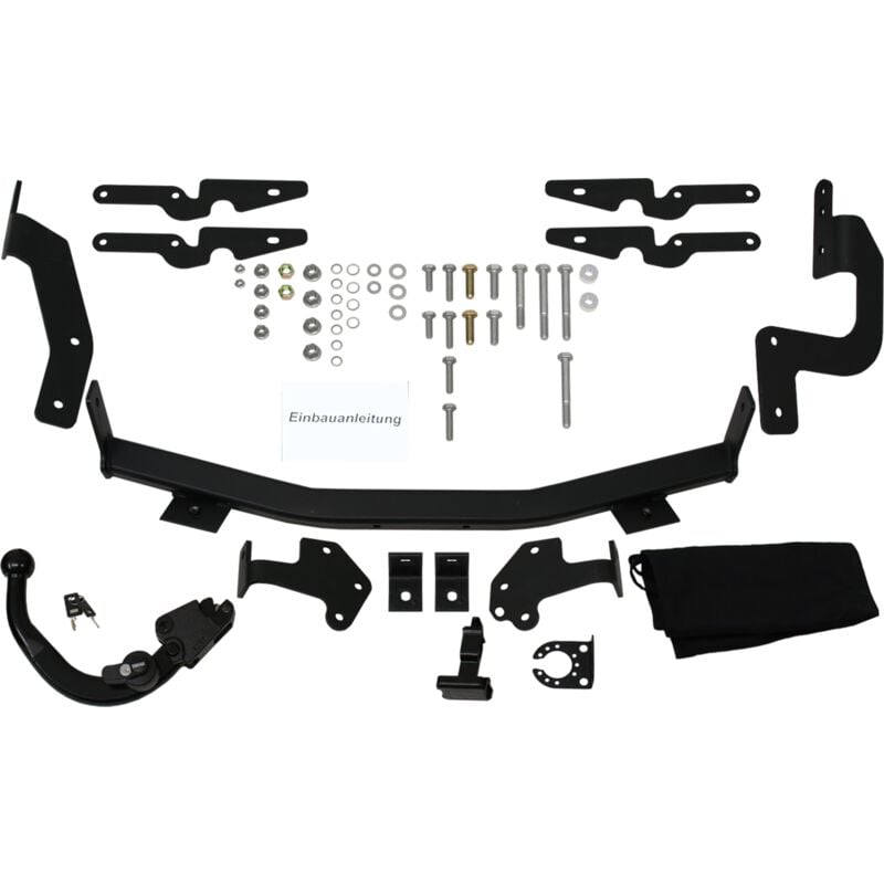 Attelage - Citroën C4 PICASSO I Monospace - 02/07-12/11 - rotule démontable - Brink - Faisceau spécifique 7 broches