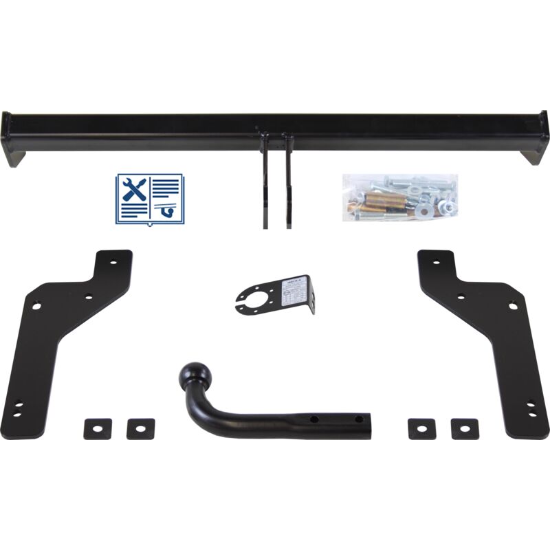 Rameder - Attelage col de cygne Hak-Pol + faisceau Trail-Tec universel 7 broches - dacia duster