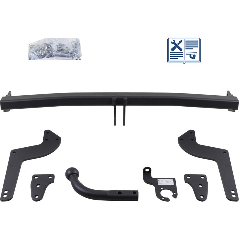 Attelage col de cygne gdw + faisceau Trail-Tec universel 7 broches - dacia sandero ii