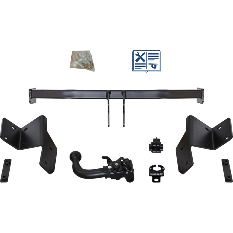 Attelage - Fiat freemont - 08/11-12/16 - rotule démontable - auto-hak - Faisceau universel 7 broches