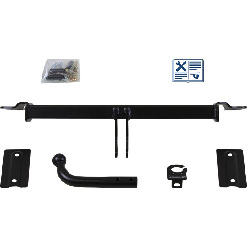 Attelage - Ford fiesta iv - 08/95-04/00 - col de cygne - auto-hak - Faisceau universel 7 broches