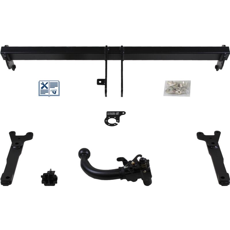 Attelage - Ford FOCUS IV - 01/18-12/99 - rotule démontable - AUTO-HAK - Faisceau universel 7 broches