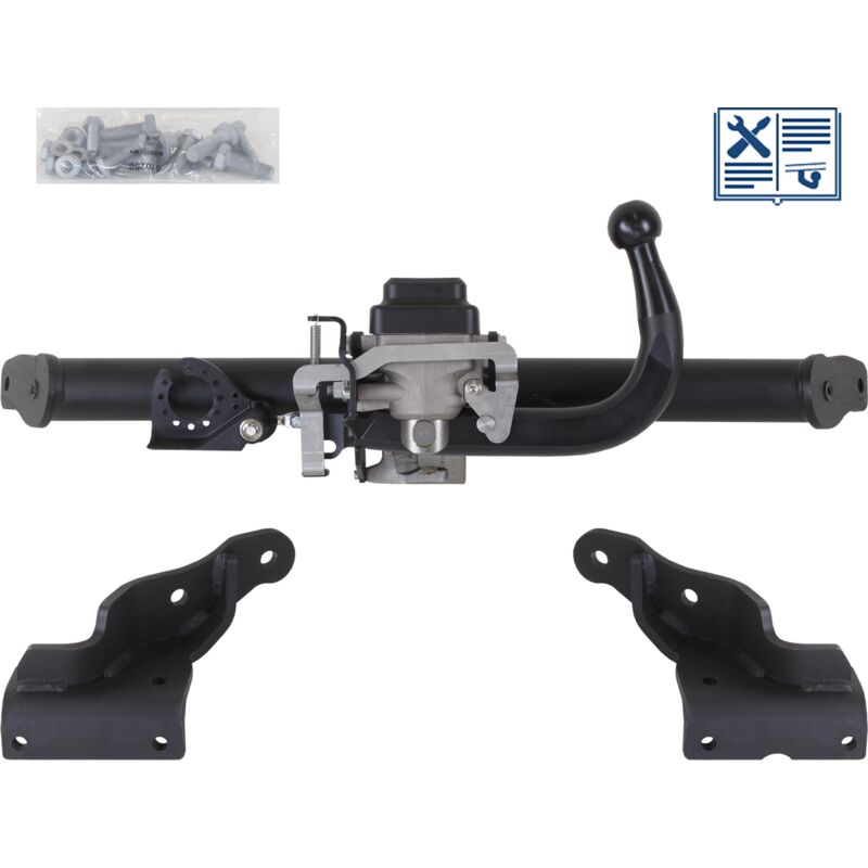 Rameder - Attelage escamotable Brink + faisceau Trail-Tec universel 7 broches - hyundai tucson