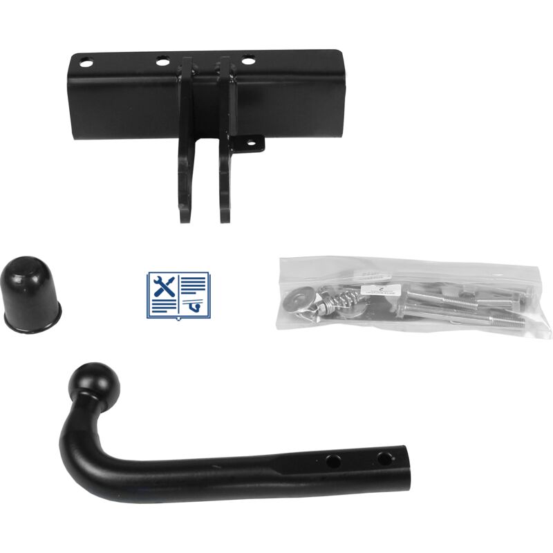 Rameder - Attelage col de cygne auto-hak + faisceau Trail-Tec universel 7 broches - jeep wrangler iv