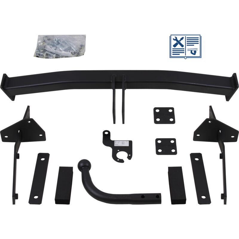 Attelage - Mercedes-Benz CLASSE A - 09/05-06/12 - col de cygne - GDW - Faisceau universel 7 broches