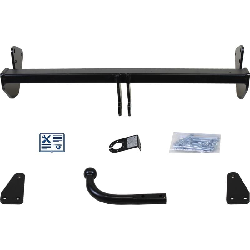 Rameder - Attelage col de cygne Hak-Pol + faisceau Trail-Tec spécifique 13 broches - mercedes-benz vito Mixto (Double Cabin)