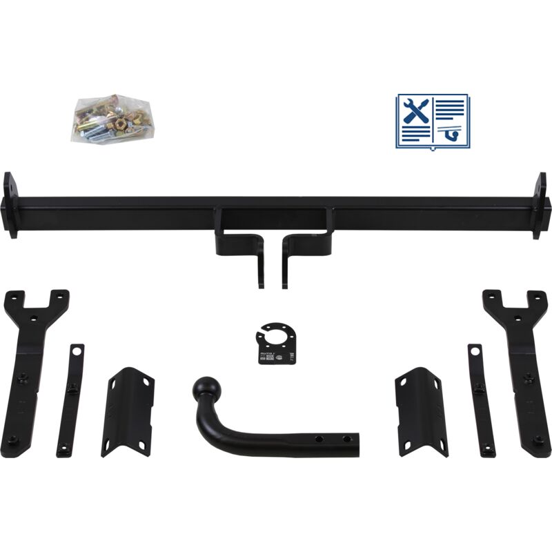 Rameder - Attelage col de cygne auto-hak + faisceau Trail-Tec universel 7 broches - nissan juke