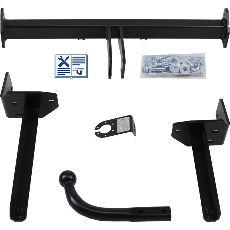 Rameder - Attelage - Opel corsa e - 03/15-12/99 - col de cygne - Hak-Pol - Faisceau universel 7 broches