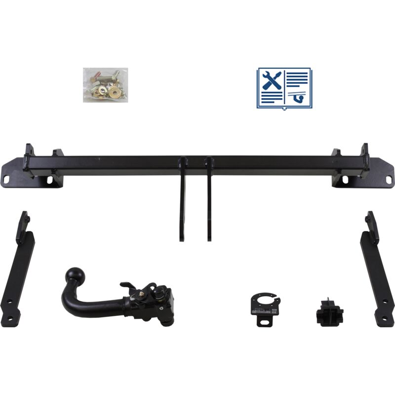 Rameder - Attelage rotule démontable auto-hak + faisceau Trail-Tec universel 7 broches - opel mokka / mokka x