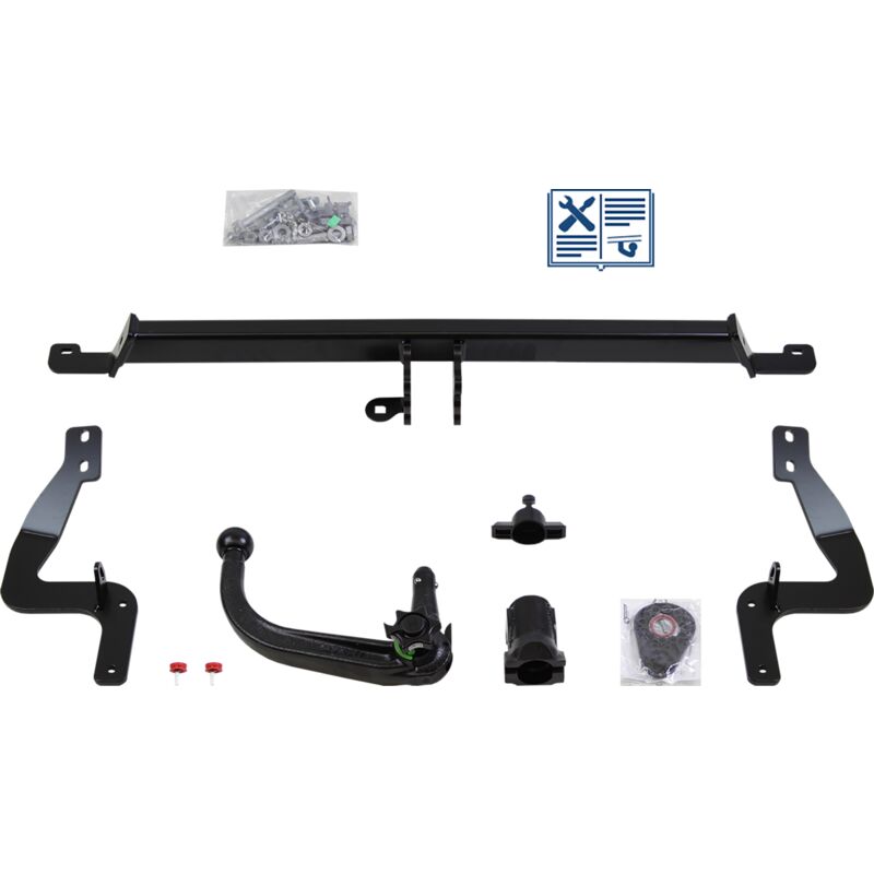 Rameder - Attelage rotule démontable Westfalia + faisceau Trail-Tec universel 7 broches - peugeot 2008 i