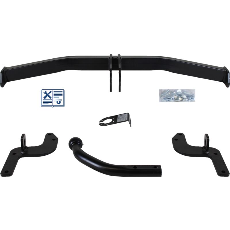 Rameder - Attelage - Peugeot 208 i - 01/15-12/19 - col de cygne - Hak-Pol - Faisceau universel 7 broches