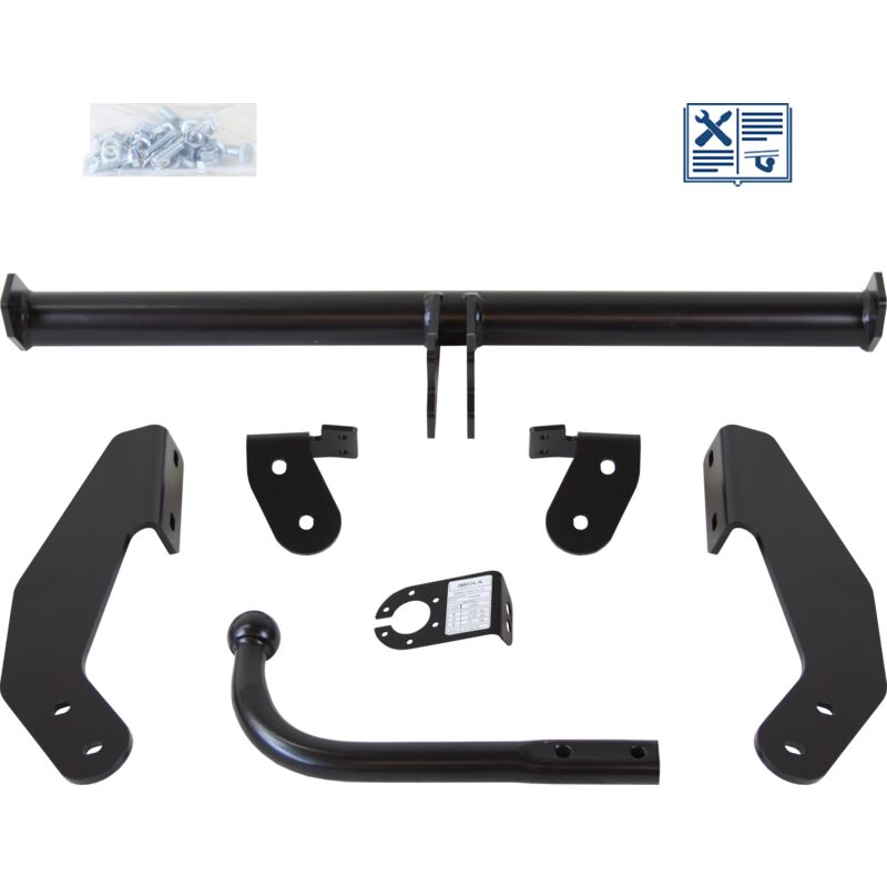 Attelage - Peugeot 3008 Monospace - 06/09-08/16 - col de cygne - Hak-Pol - Faisceau spécifique 13 broches