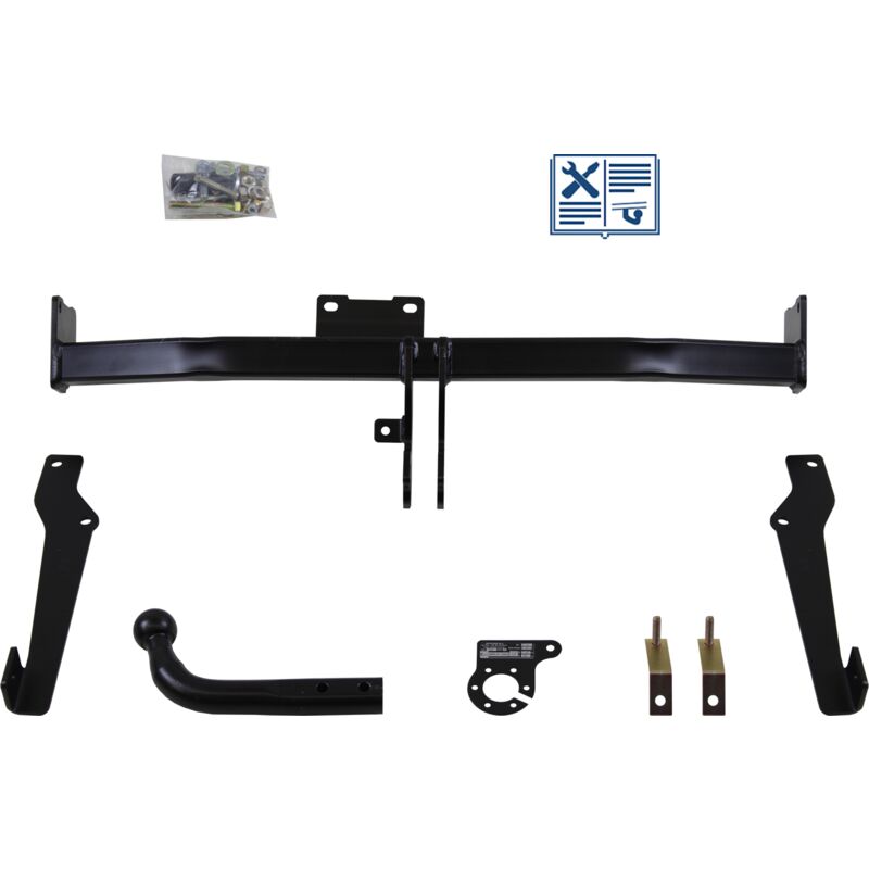 Attelage col de cygne auto-hak + faisceau Trail-Tec universel 7 broches - peugeot 306 3/5 portes