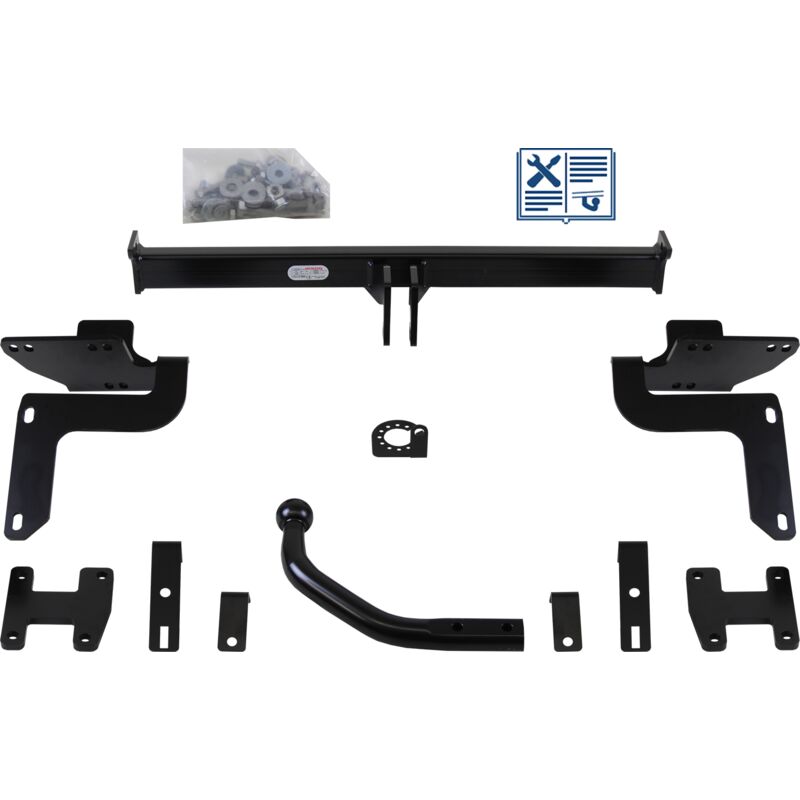 Rameder - Attelage col de cygne Oris + faisceau Trail-Tec universel 7 broches - peugeot 308 sw ii