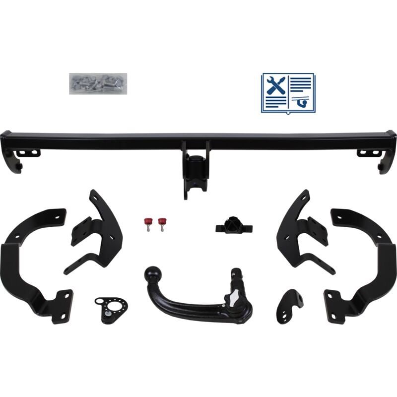 Rameder - Attelage - Peugeot 508 i - 11/10-12/18 - rotule démontable - Oris - Faisceau spécifique 13 broches