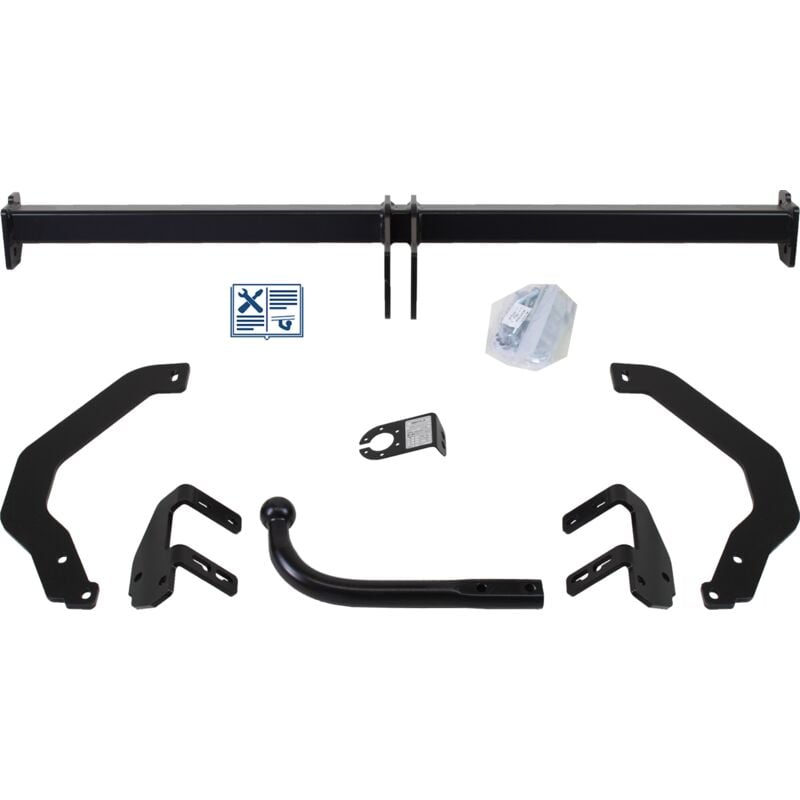 Rameder - Attelage col de cygne Hak-Pol + faisceau ecs spécifique 13 broches - peugeot 508 sw i