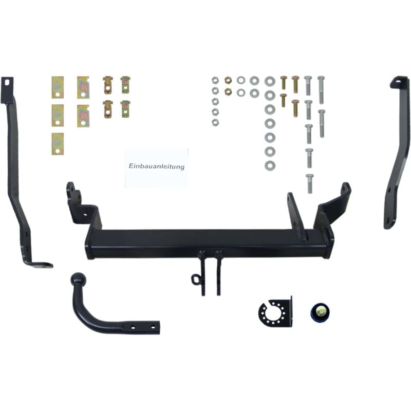 Attelage - Peugeot 807 - 06/06-12/99 - col de cygne - Oris - Faisceau universel 7 broches