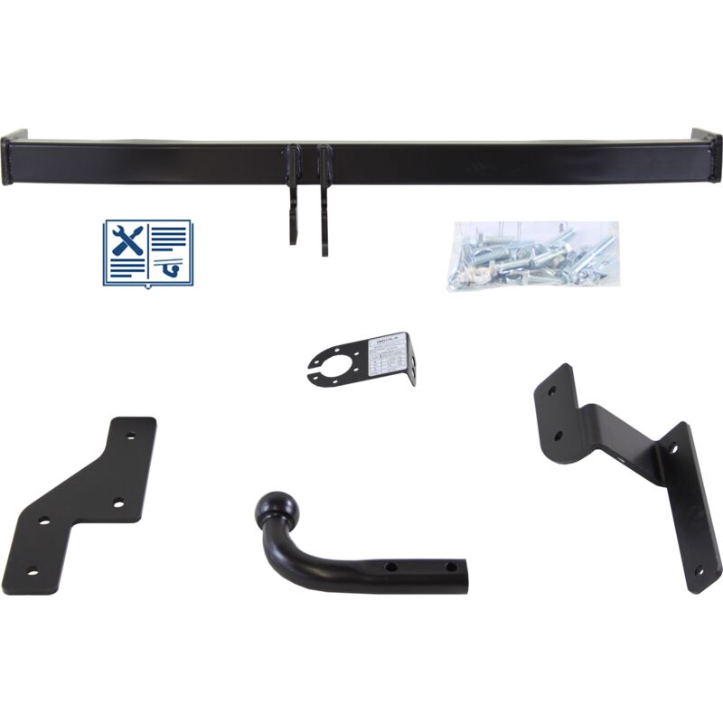 Rameder - Attelage col de cygne Hak-Pol + faisceau Trail-Tec universel 7 broches - renault clio ii