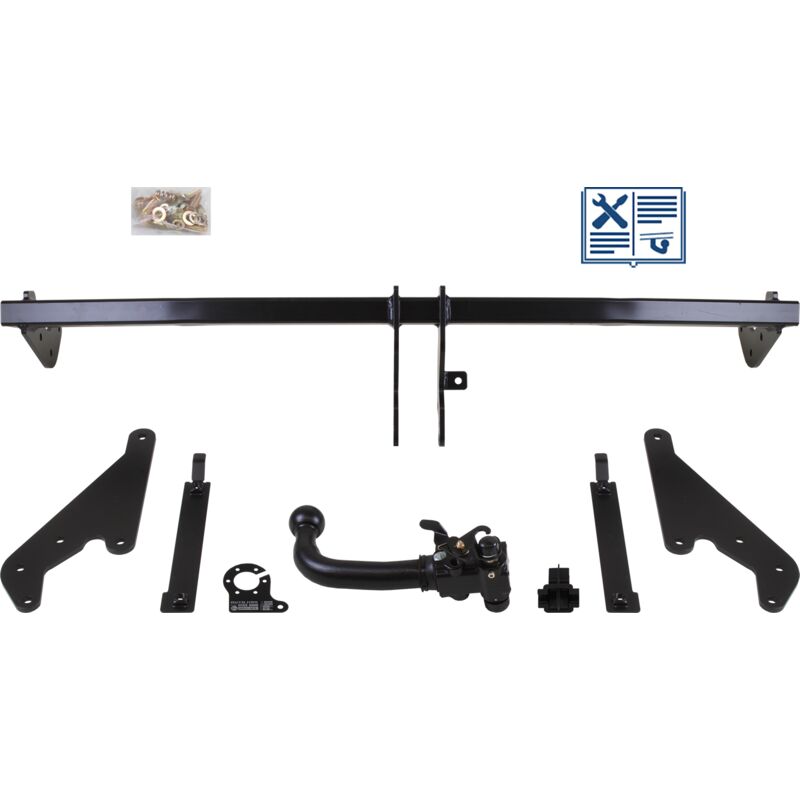 Rameder - Attelage - Renault scénic iv - 08/18-12/99 - rotule démontable - auto-hak - Faisceau spécifique 7 broches