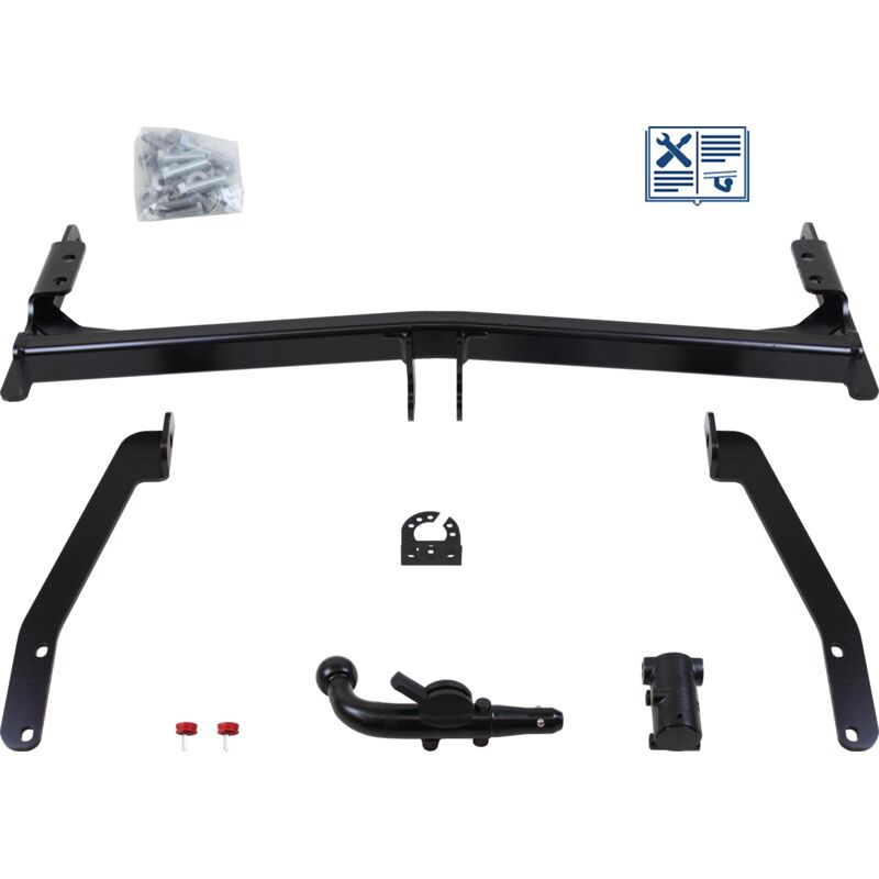 Attelage - Renault TRAFIC III Camionnette - 08/21-12/99 - rotule démontable - Westfalia - Faisceau universel 7 broches