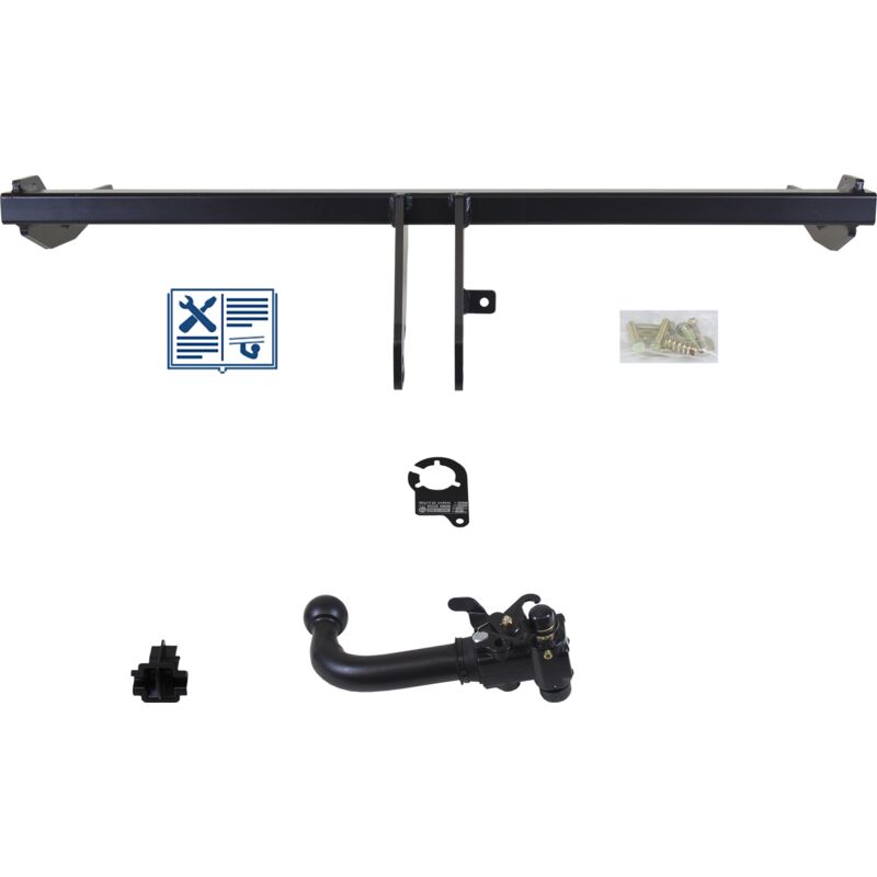 Rameder - Attelage - Skoda karoq - 04/19-12/99 - rotule démontable - auto-hak - Faisceau universel 7 broches