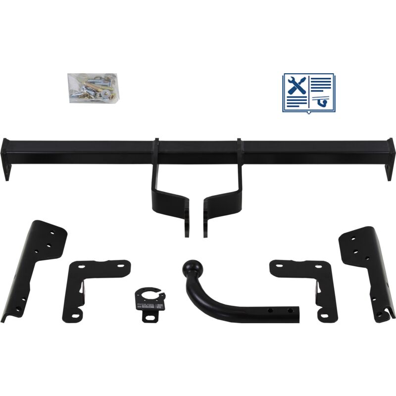 Rameder - Attelage col de cygne auto-hak + faisceau Trail-Tec universel 7 broches - suzuki swift iv