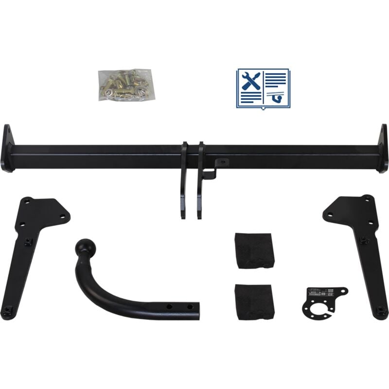 Rameder - Attelage col de cygne auto-hak + faisceau Trail-Tec universel 7 broches - suzuki SX4 s-cross