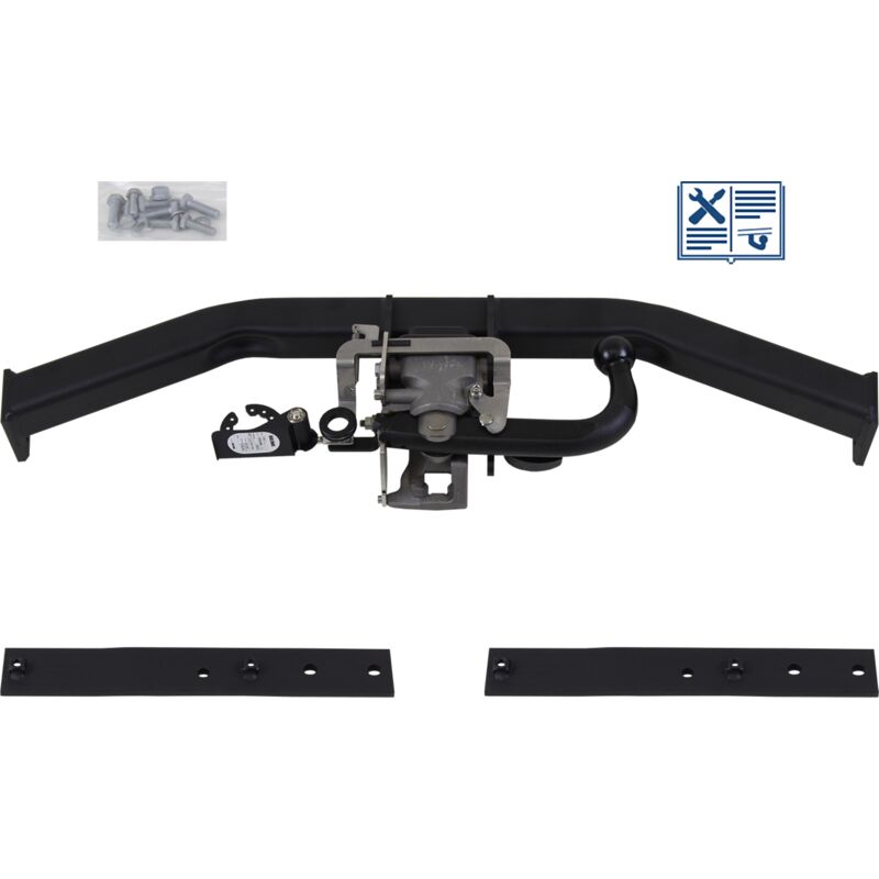 Rameder - Attelage escamotable Brink + faisceau Trail-Tec spécifique 13 broches - vw tiguan