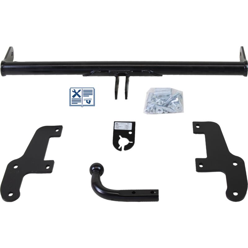 Attelage - Renault CLIO III - 05/05-07/10 - col de cygne - HOOK - Faisceau spécifique 13 broches