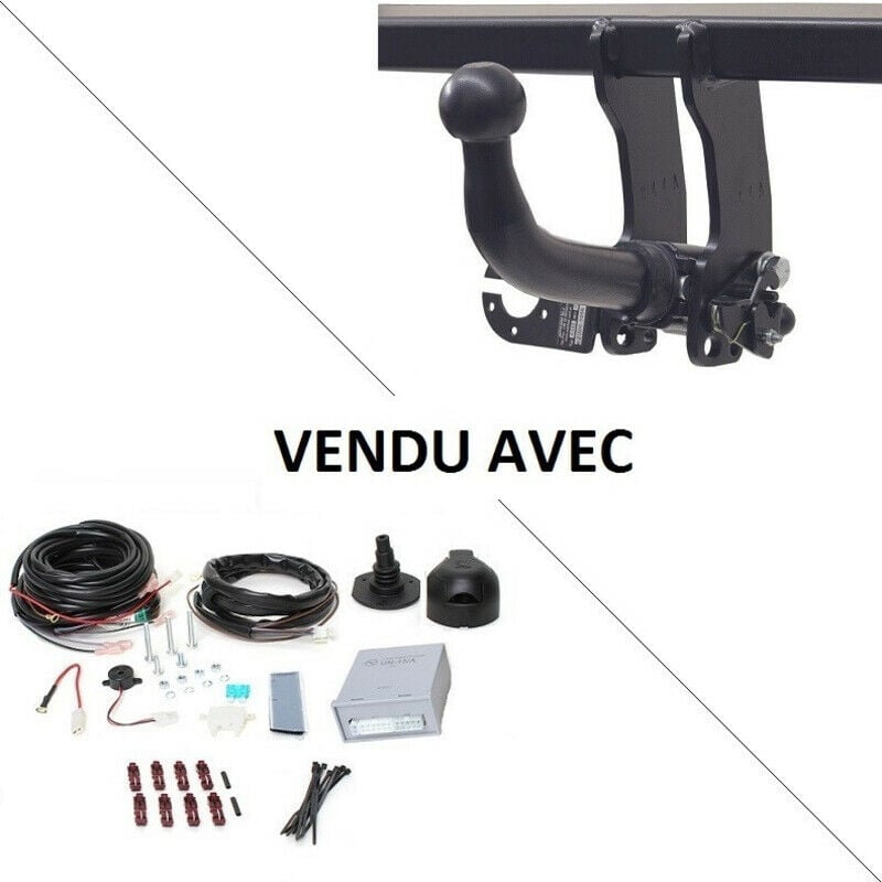 Attelage Renault Kadjar (06/15-10/18) rdsoh + faisceau universel 7 broches + boitier électronique