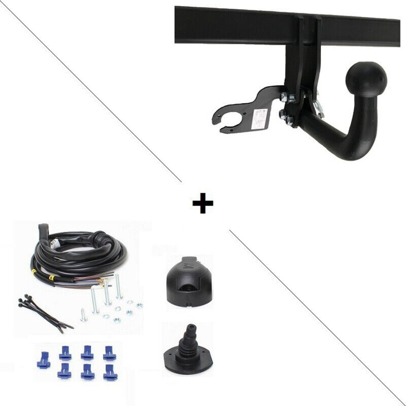 Attelage Renault Kangoo y compris AdBlue (02/08-04/13) Col de cygne + faisceau universel 7 broches