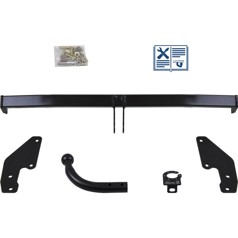 Rameder - Attelage - Renault twingo ii - 03/07-09/14 - col de cygne - auto-hak - Faisceau universel 7 broches